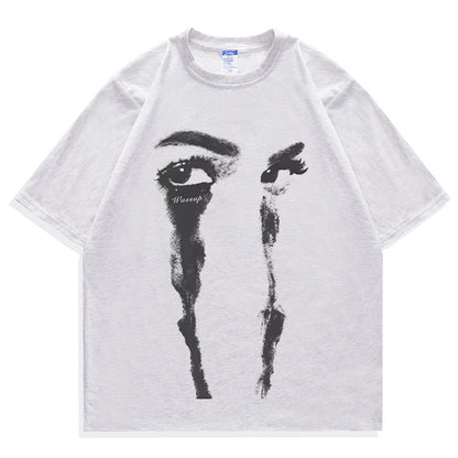 Clive – T-shirt vintage ample en coton pour garçons