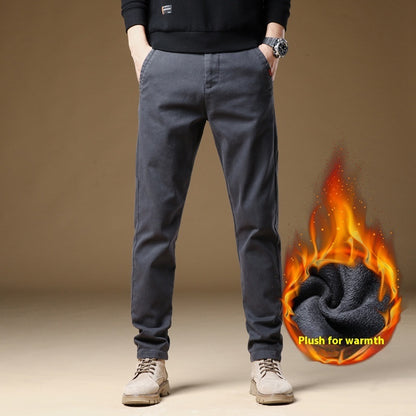 Grant – Pantalon d'Hiver Doublé en Laine Polaire pour Homme