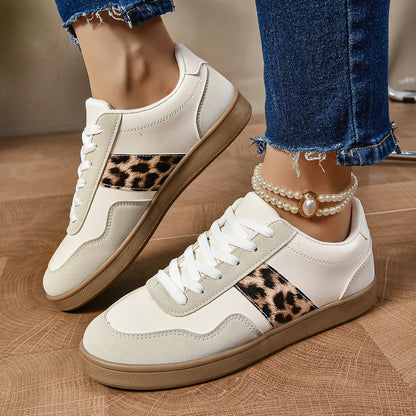 Leanne – Chaussures Décontractées à Lacets Plates et Oversize