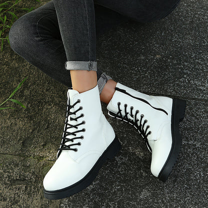 Katy – Bottes à Talon Épais avec Fermeture Éclair Latérale
