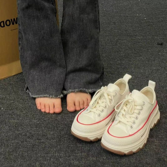 Imogen – Chaussures de Sport en Toile Respirantes à Semelle Épaisse