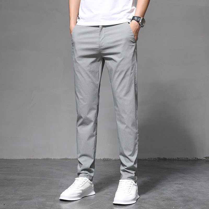 Ricky – Pantalon Droit Slim Légèrement Élastique