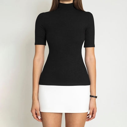 Katie – Robe à Couture Contrastée