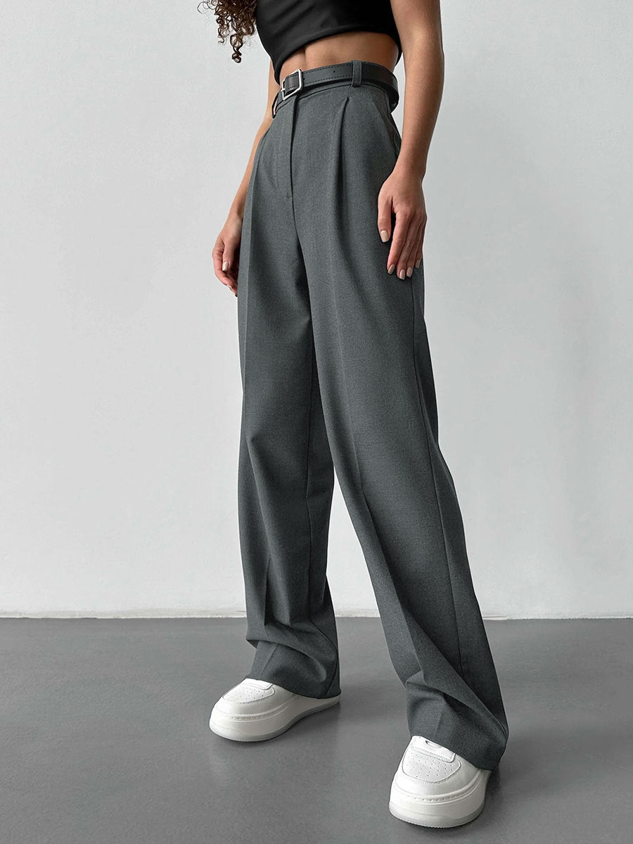 Kathryn – Pantalon Droit Évasé pour Femme