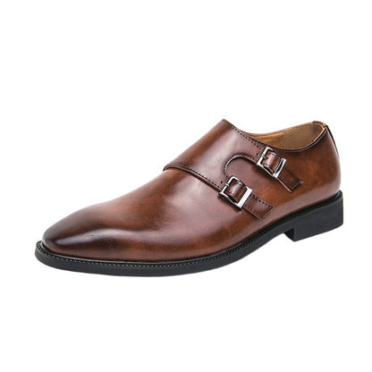 Joshua – Chaussures de Bureau en Cuir Vegan pour Homme