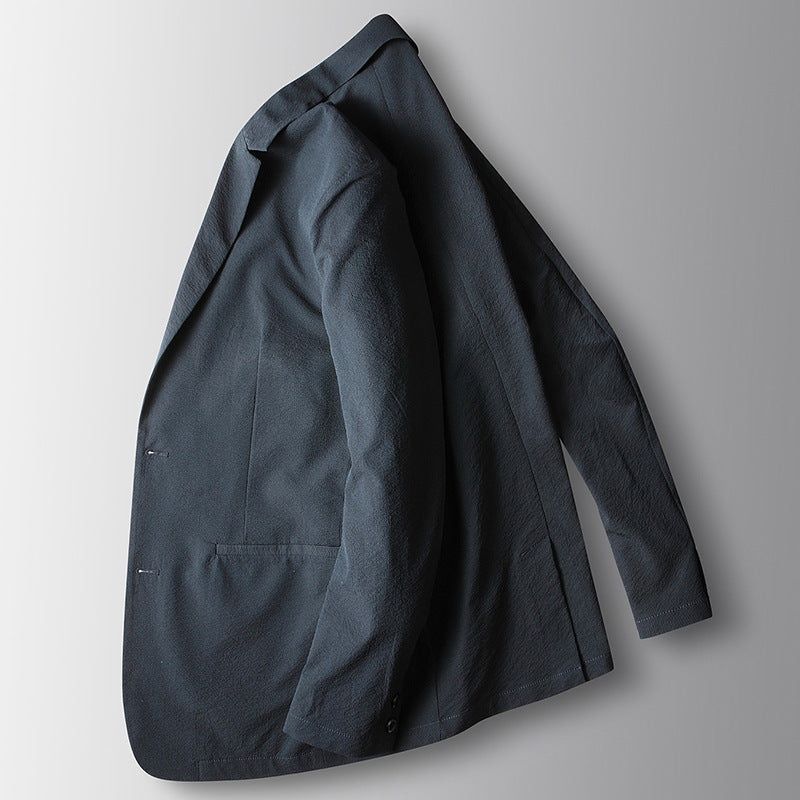 Marc – Manteau mince décontracté sans fer