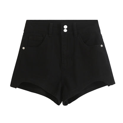 Melanie – Short en Denim Taille Haute