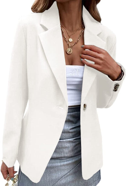 Joe – Manteau de costume à manches longues avec un bouton