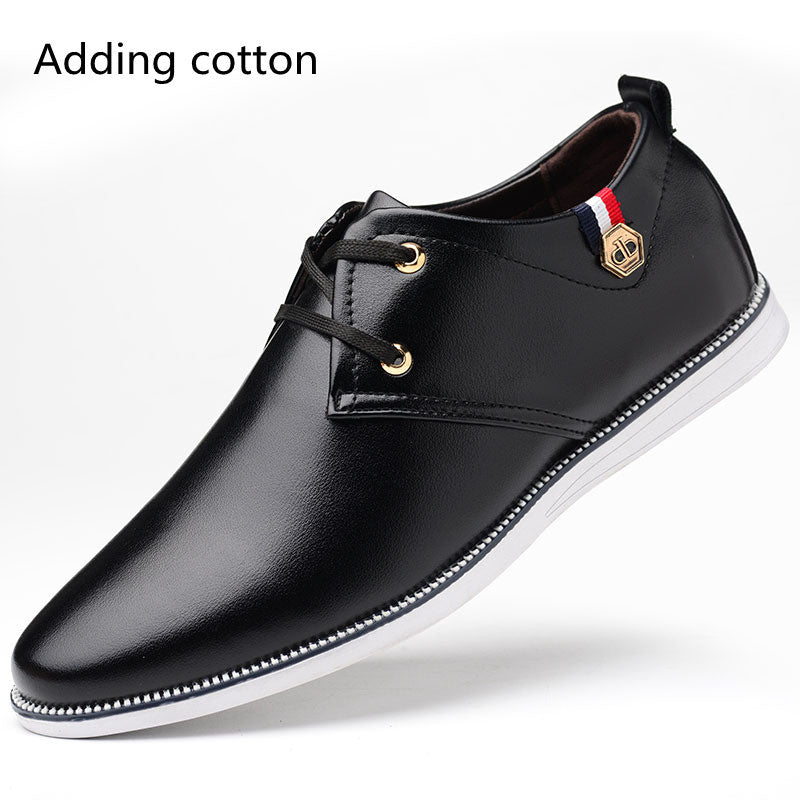 Bryan – Chaussures Respirantes en Cuir Végan avec Semelles Souples