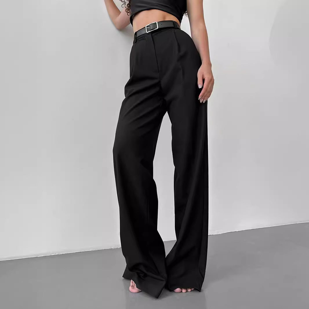 Kathryn – Pantalon Droit Évasé pour Femme