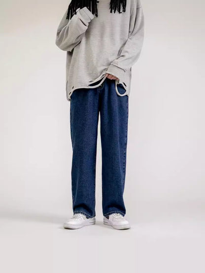 Edward – Jean en Denim Lavé Rétro pour Hommes