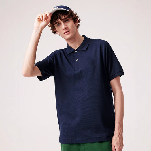 Donald – Chemise à Manches Courtes en Coton Perlé Taille Plus