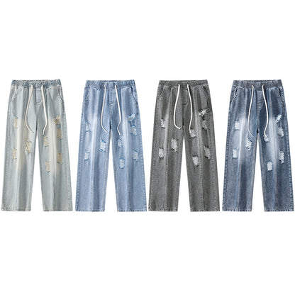 Rowan – Pantalon Droit à Cordon Décontracté pour Hommes
