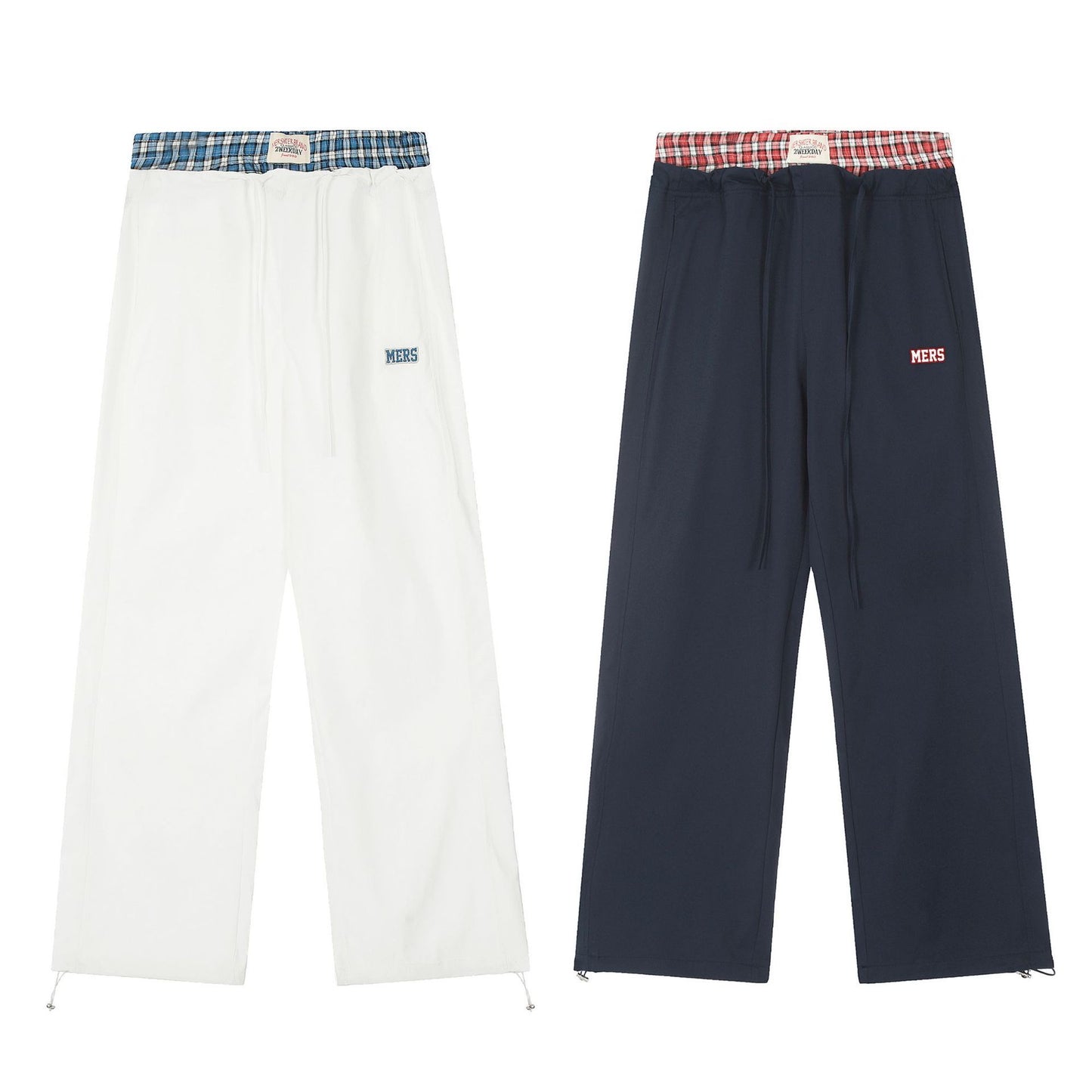 Harriet – Pantalon Retro Femme à Deux Pièces Simulées