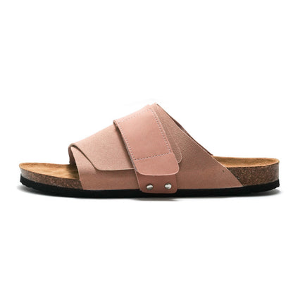 Rachael – Sandales en Liège à Surface en Cuir Vegan pour la Plage