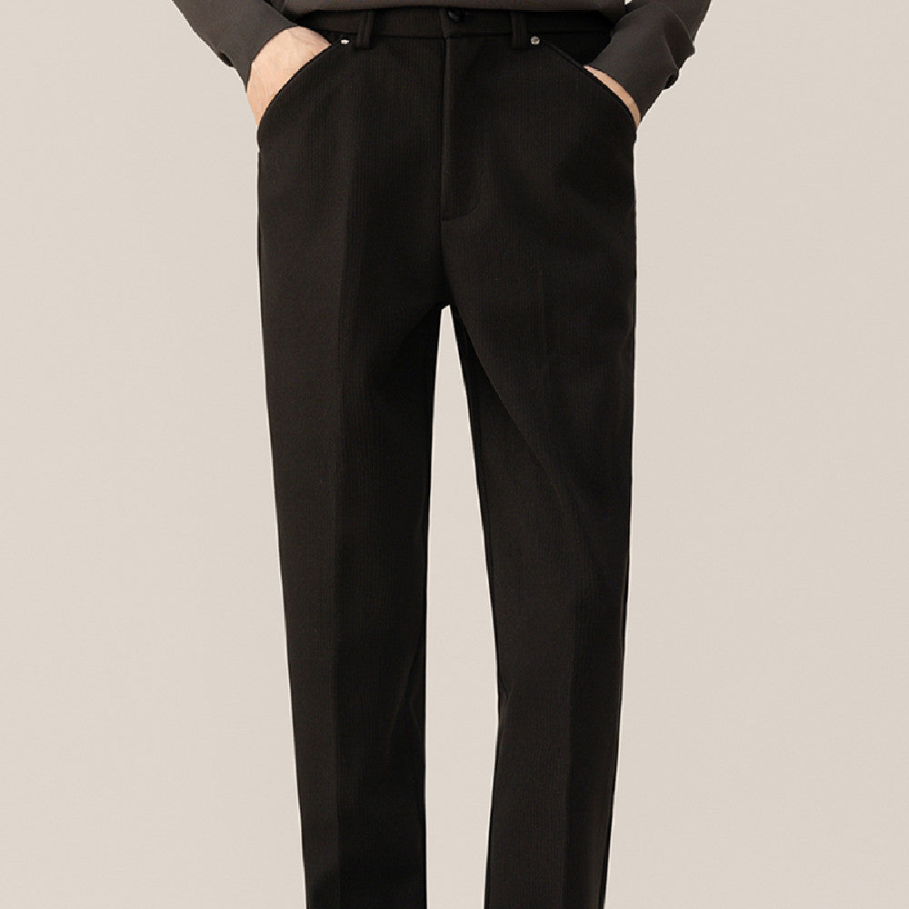 Liam – Pantalon en Laine Suspendu pour Homme