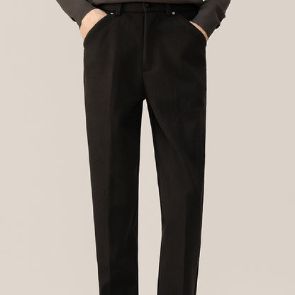 Liam – Pantalon en Laine Suspendu pour Homme