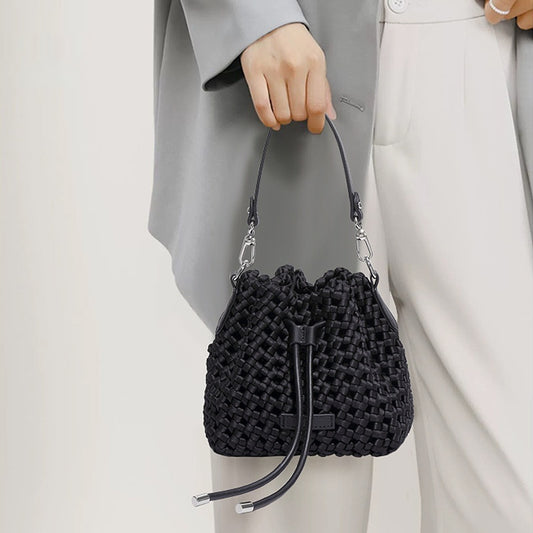Katy – Sac Seau Tressé à Nœud Éolienne