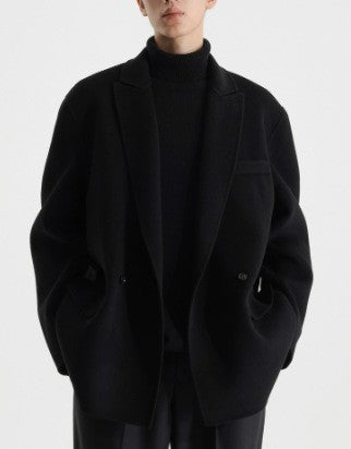 Keith – Manteau en Laine Double-Face pour Hommes