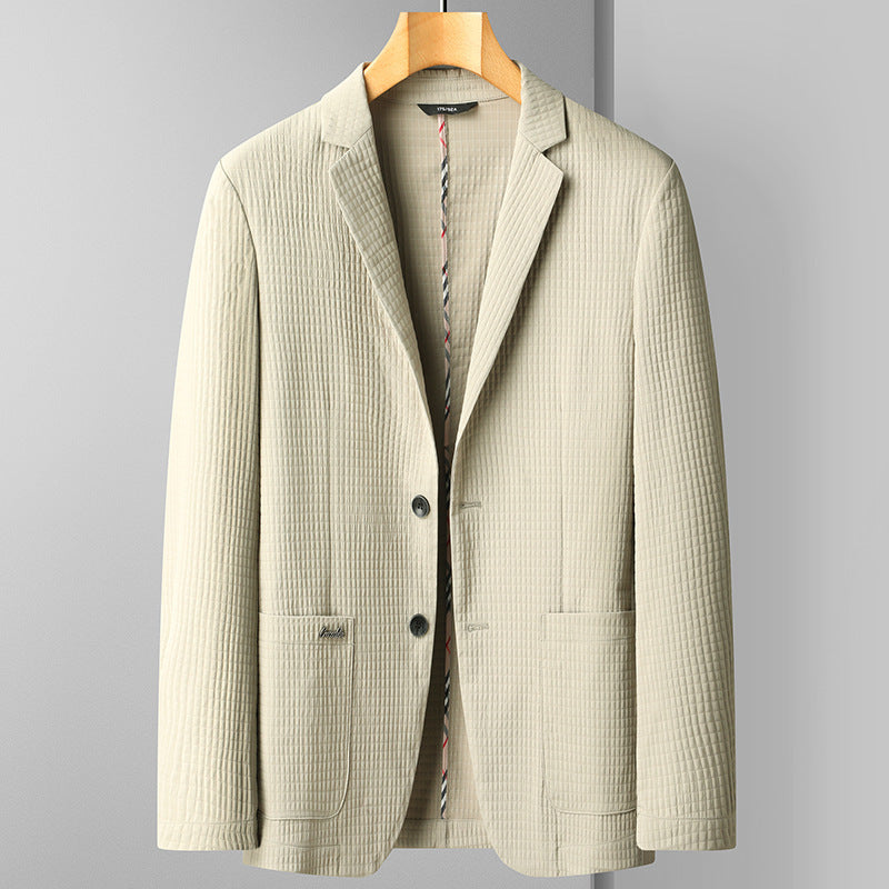 Dominic – Veste d'affaires décontractée haut de gamme pour le printemps et l'automne