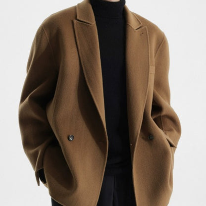 Keith – Manteau en Laine Double-Face pour Hommes