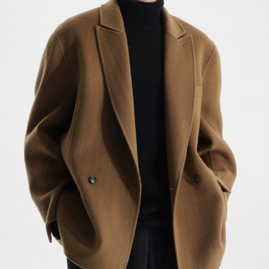 Keith – Manteau en Laine Double-Face pour Hommes