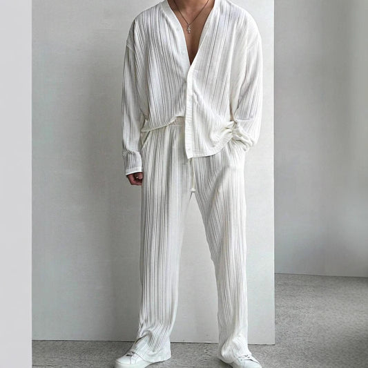 Ralph – Ensemble Chemise Boutonnée et Pantalon pour Homme