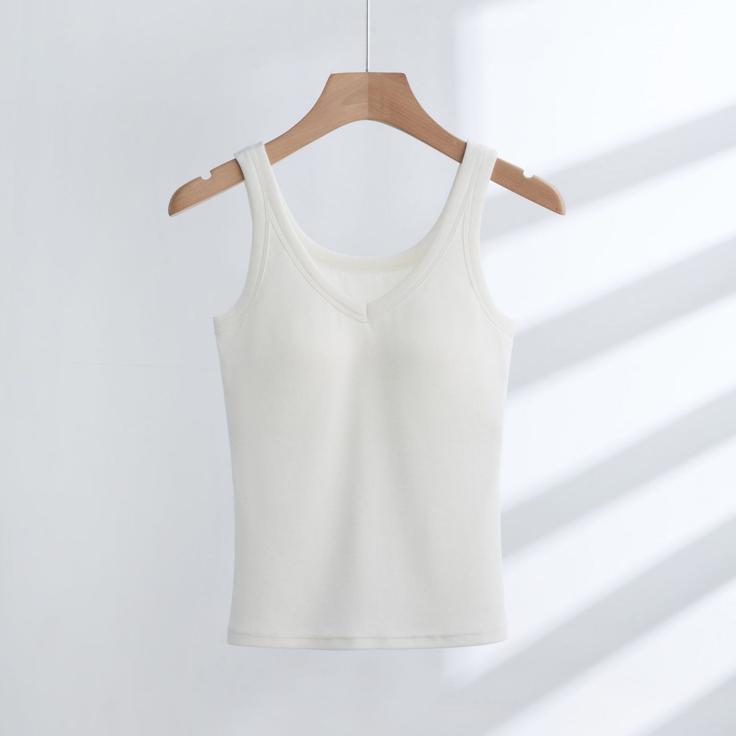 Joan – Gilet Matelassé en Coton à Bretelles