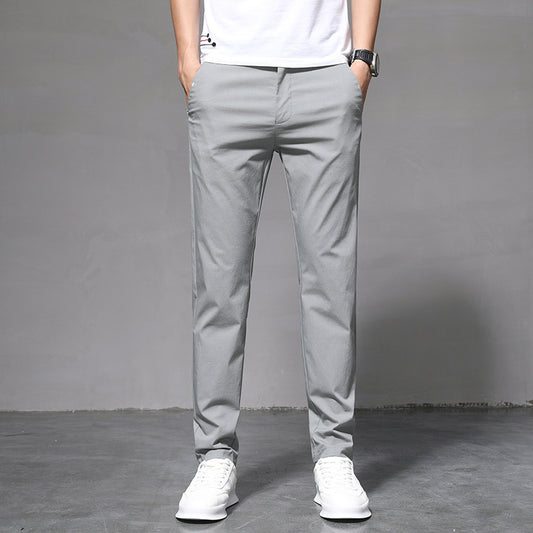 Ricky – Pantalon Droit Slim Légèrement Élastique