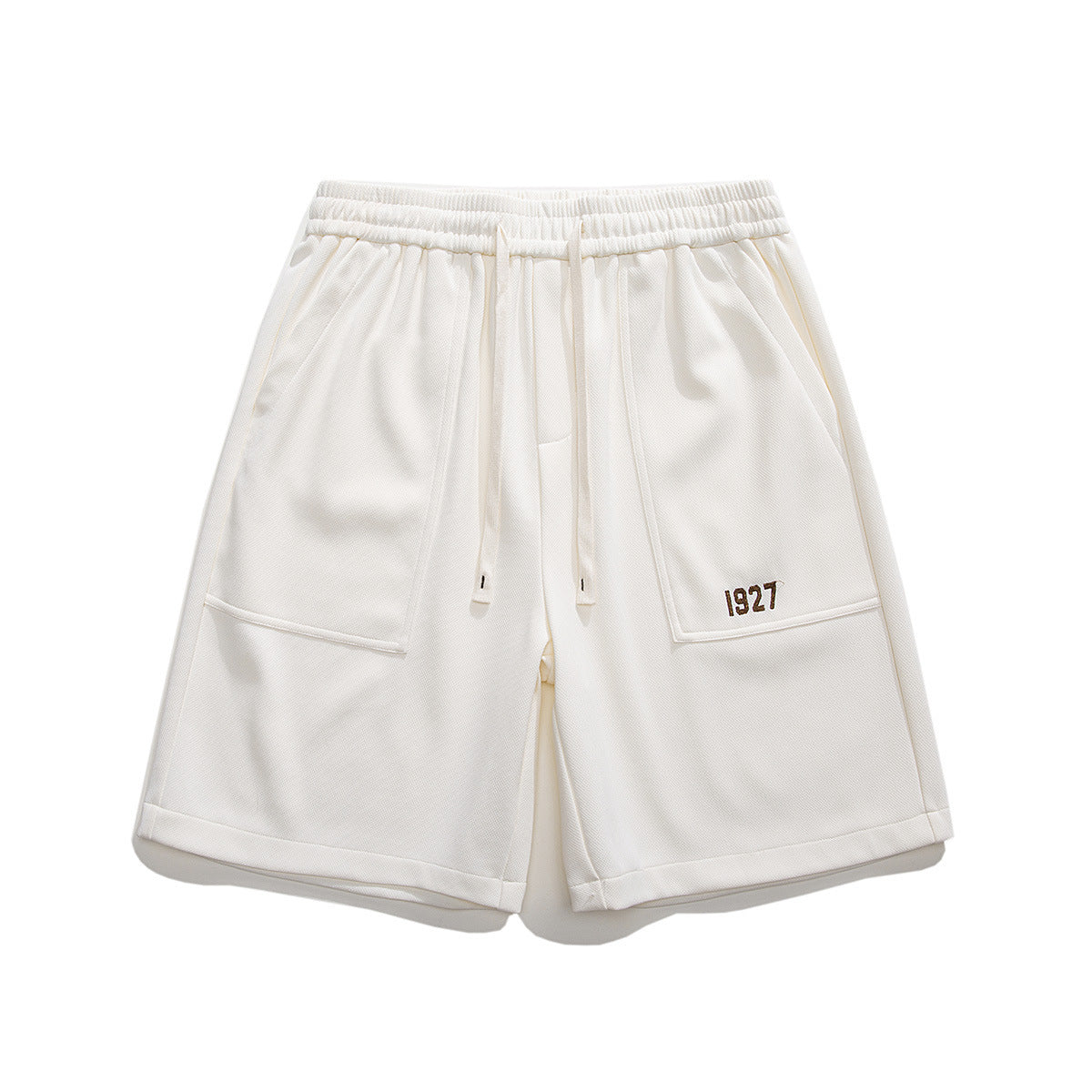 Jude – Shorts Rétro Japonais avec Poches Brodées