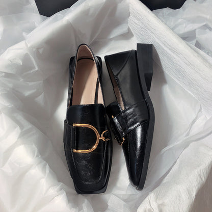 Ann – Mocassins plats deux-en-un en cuir vegan