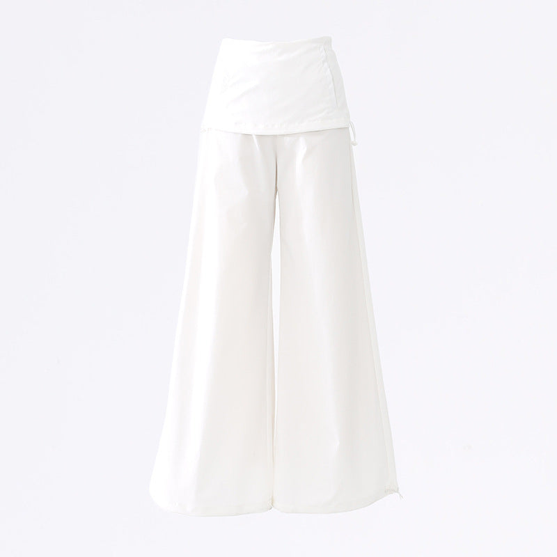 Miranda – Pantalons Casual à Deux Pièces Simulées