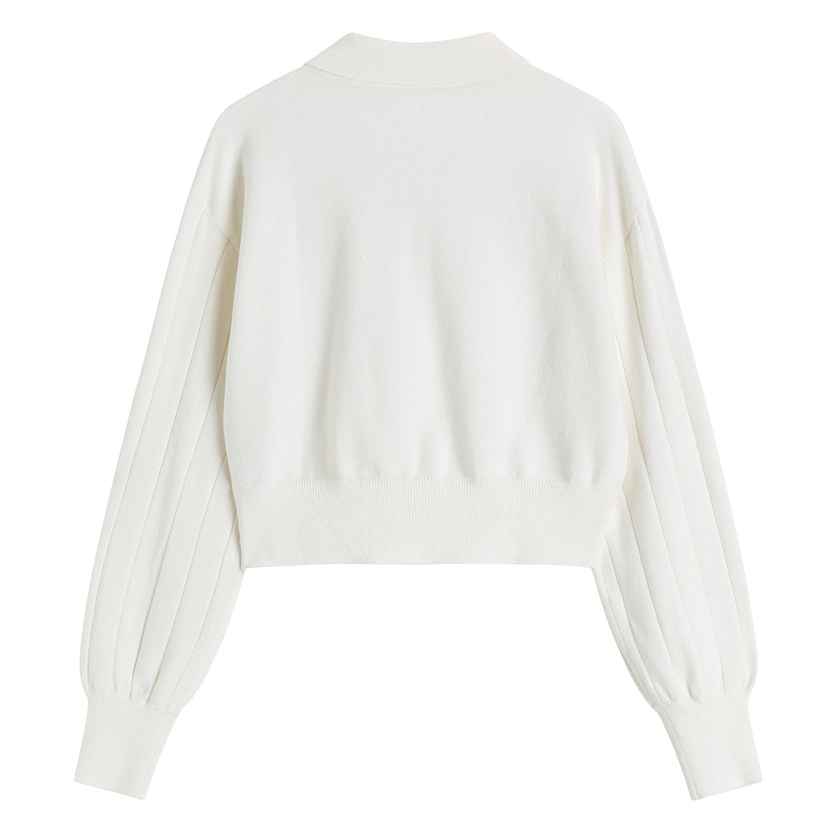 Katy – Pull Tricoté avec Col Polo