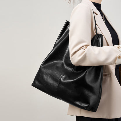 Clara – Grand Sac Cabas Texturé Vegan