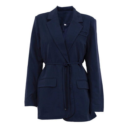 Billy – Veste de costume ample à lacets à manches longues