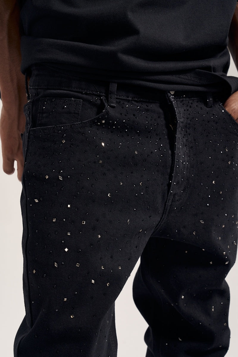 Jacob – Jean Noir Pur Stretch Ajusté