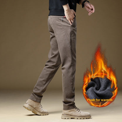 Grant – Pantalon d'Hiver Doublé en Laine Polaire pour Homme