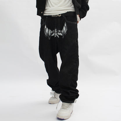 Damian – Pantalon Droit Tendance Décontracté