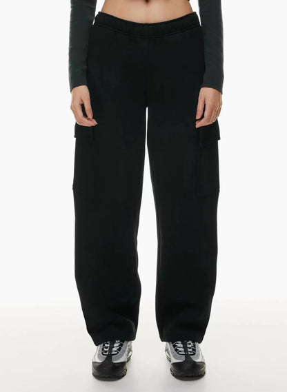 Jacqueline – Pantalon Large à Taille Haute et Élastique