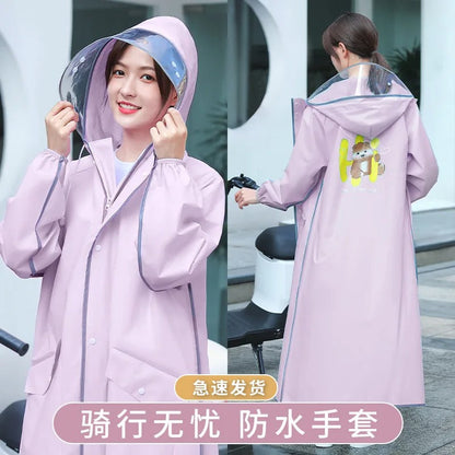 Leah – Longue Imperméable pour Femmes