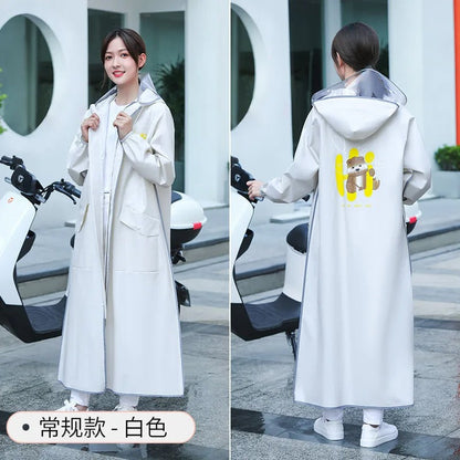 Leah – Longue Imperméable pour Femmes